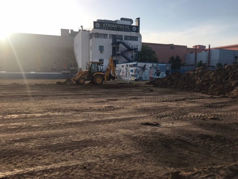 Ξεκίνησαν οι εργασίες στο Μαζαράκη(ΦΩΤΟ)