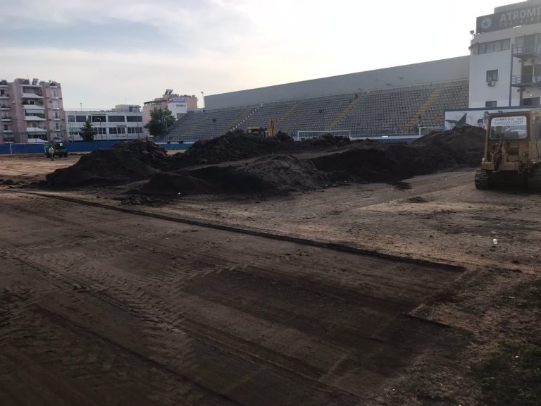 Ξεκίνησαν οι εργασίες στο Μαζαράκη(ΦΩΤΟ)