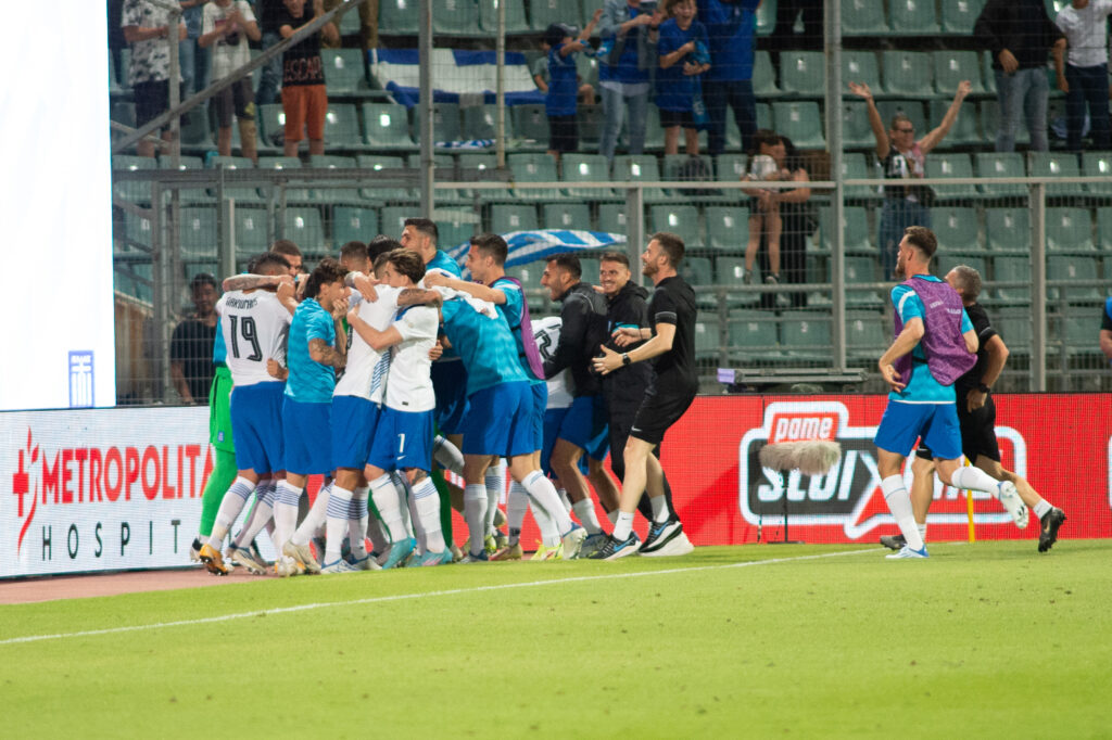 ΦΩΤΟρεπορτάζ με τους πανηγυρισμούς της Εθνικής ομάδας