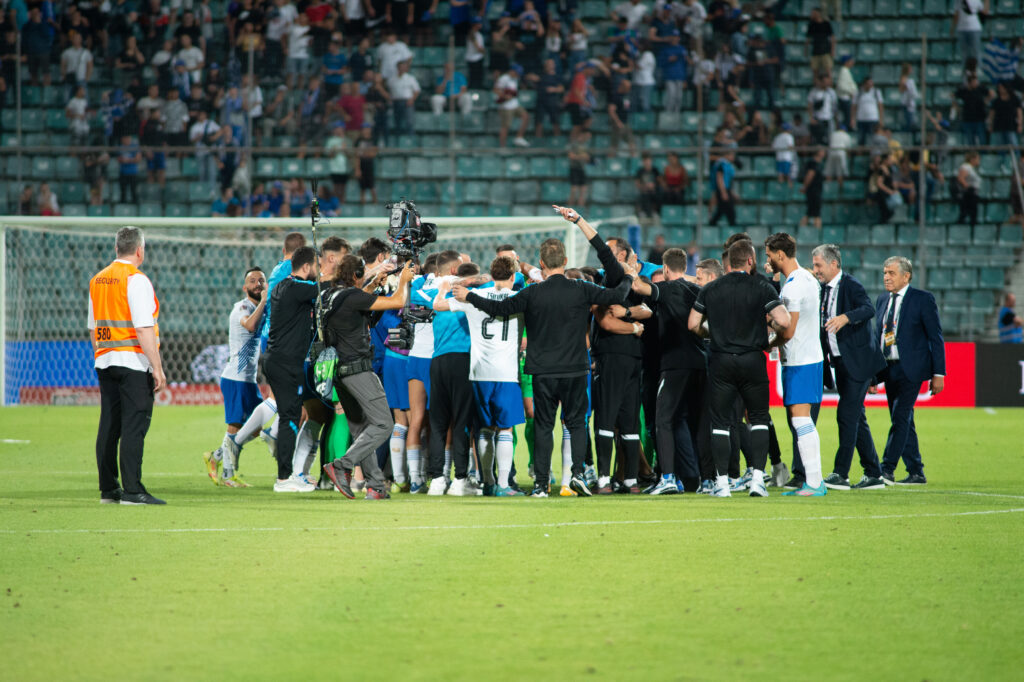 ΦΩΤΟρεπορτάζ με τους πανηγυρισμούς της Εθνικής ομάδας