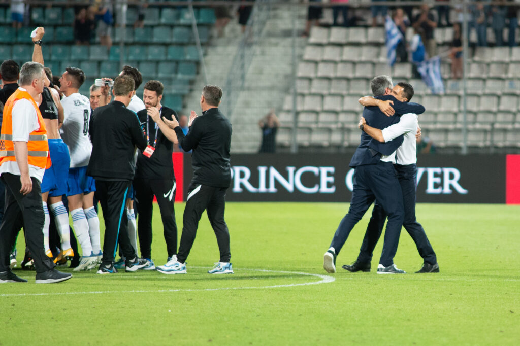 ΦΩΤΟρεπορτάζ με τους πανηγυρισμούς της Εθνικής ομάδας