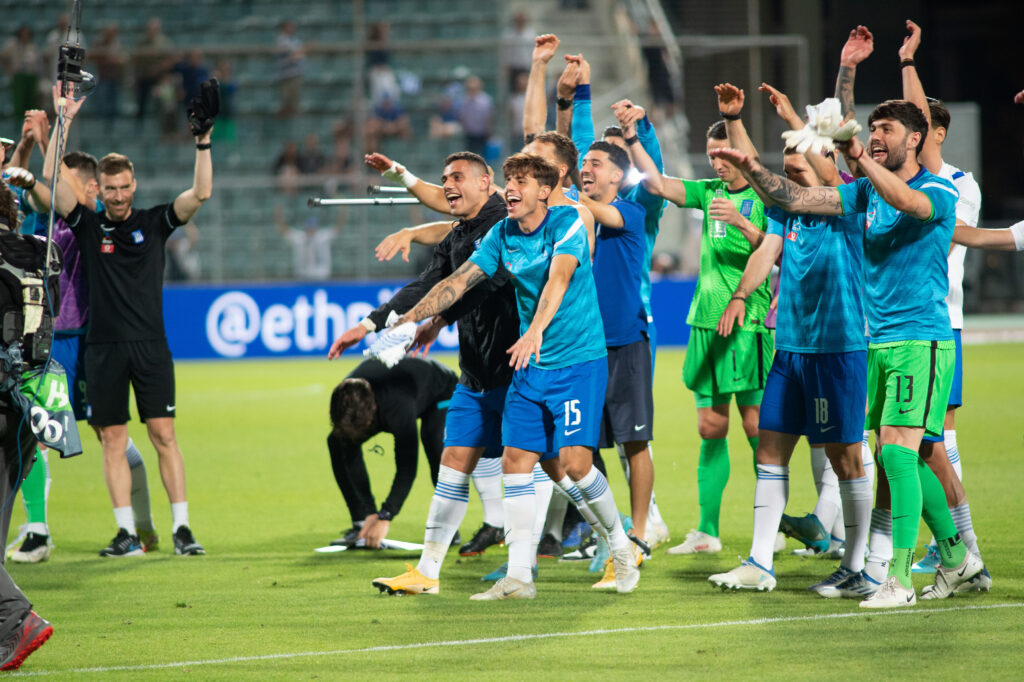 ΦΩΤΟρεπορτάζ με τους πανηγυρισμούς της Εθνικής ομάδας