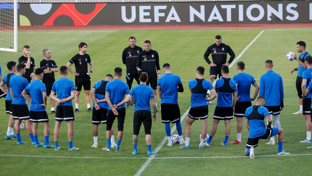 ΦΩΤΟρεπορτάζ από την προπόνηση της Εθνικής ομάδας εν όψει Κοσόβου