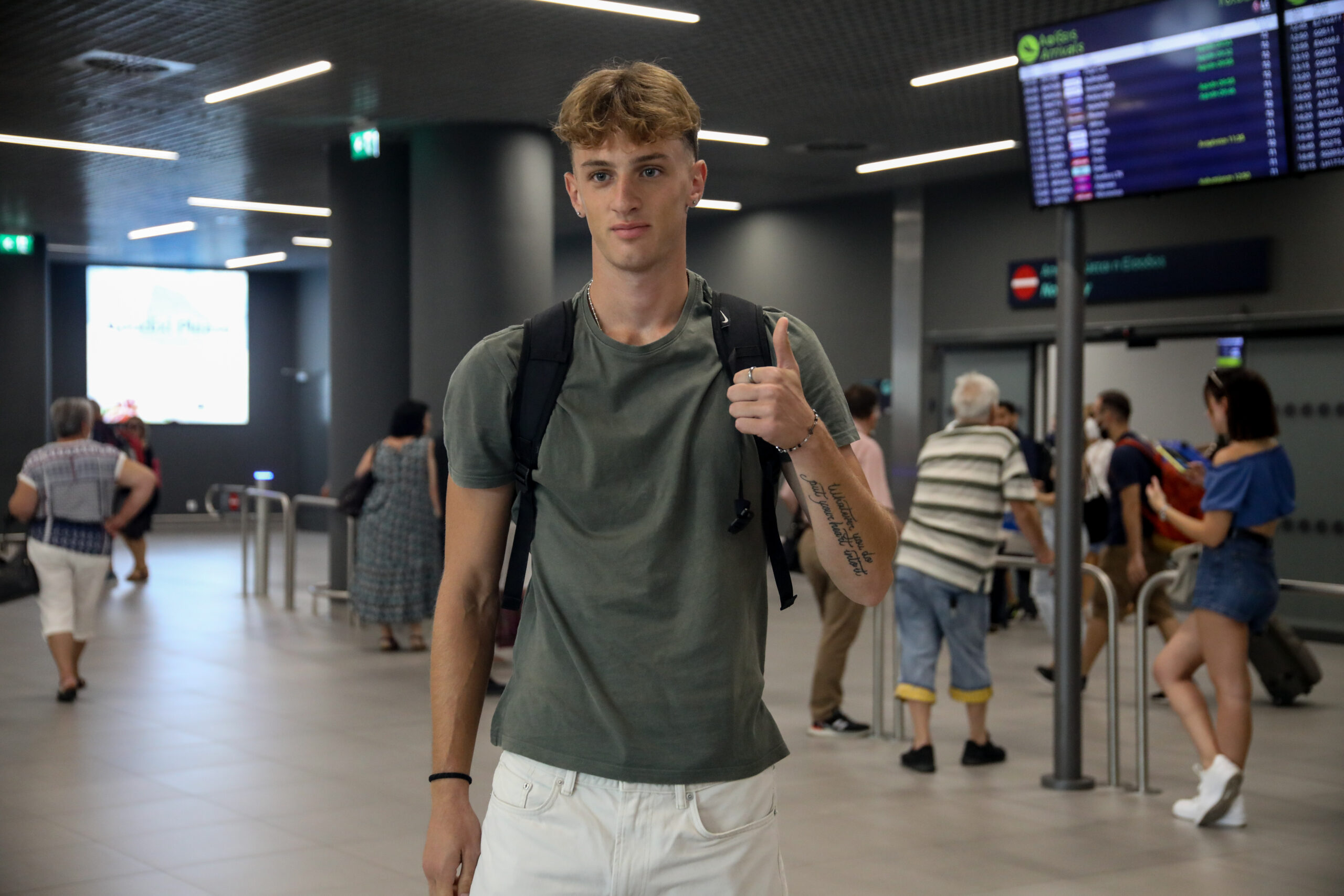 Στη Θεσσαλονίκη ο Μορικέλι (ΦΩΤΟ)