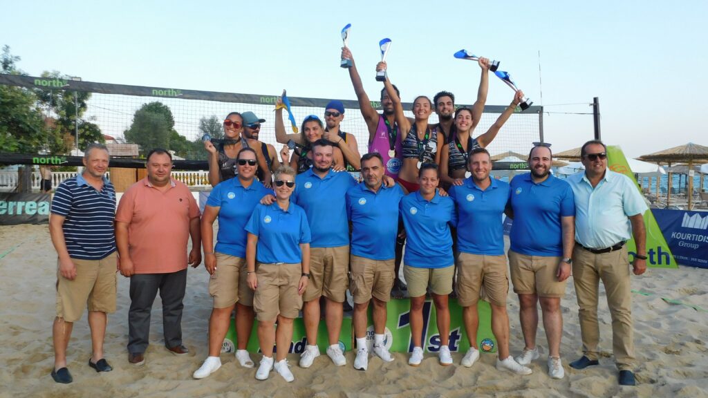 Πρωταθλητές οι Κουρτίδης/Μπατζιλής και Λιούνη/Σακκά