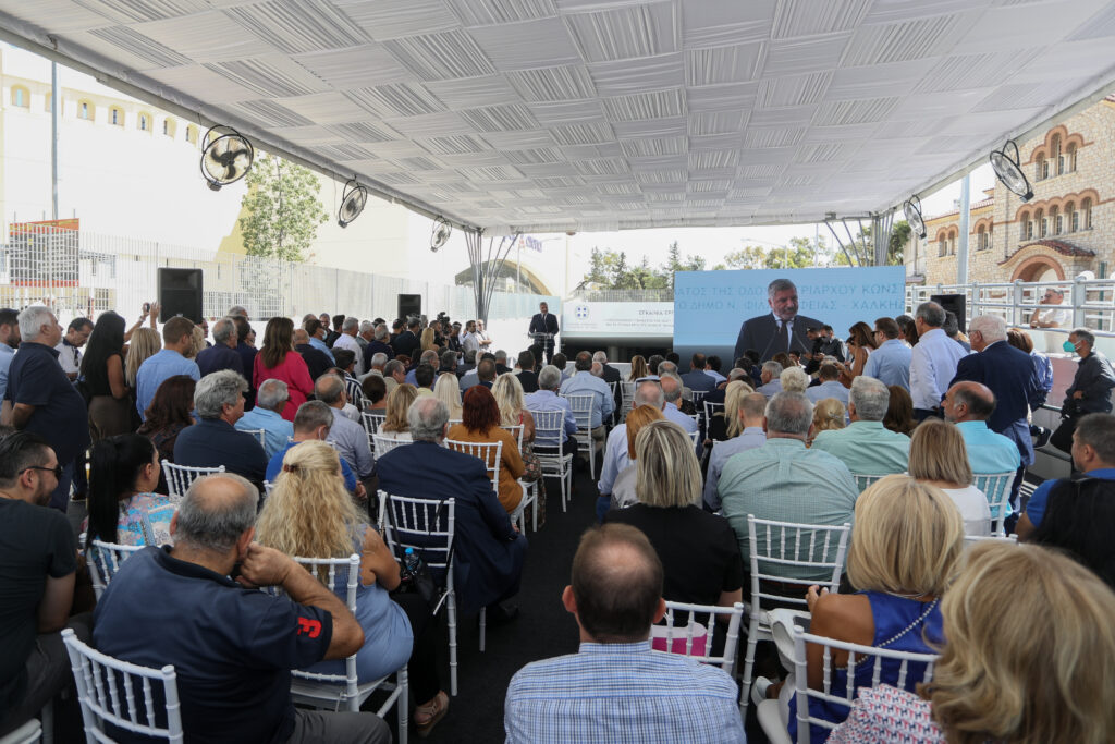 Παρουσία Μελισσανίδη τα εγκαίνια της υπογειοποίησης (ΦΩΤΟρεπορτάζ)