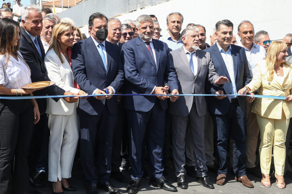 Παρουσία Μελισσανίδη τα εγκαίνια της υπογειοποίησης (ΦΩΤΟρεπορτάζ)