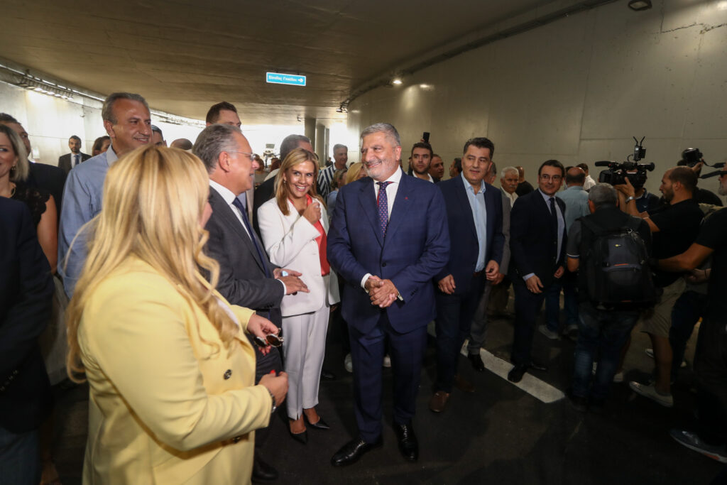 Παρουσία Μελισσανίδη τα εγκαίνια της υπογειοποίησης (ΦΩΤΟρεπορτάζ)