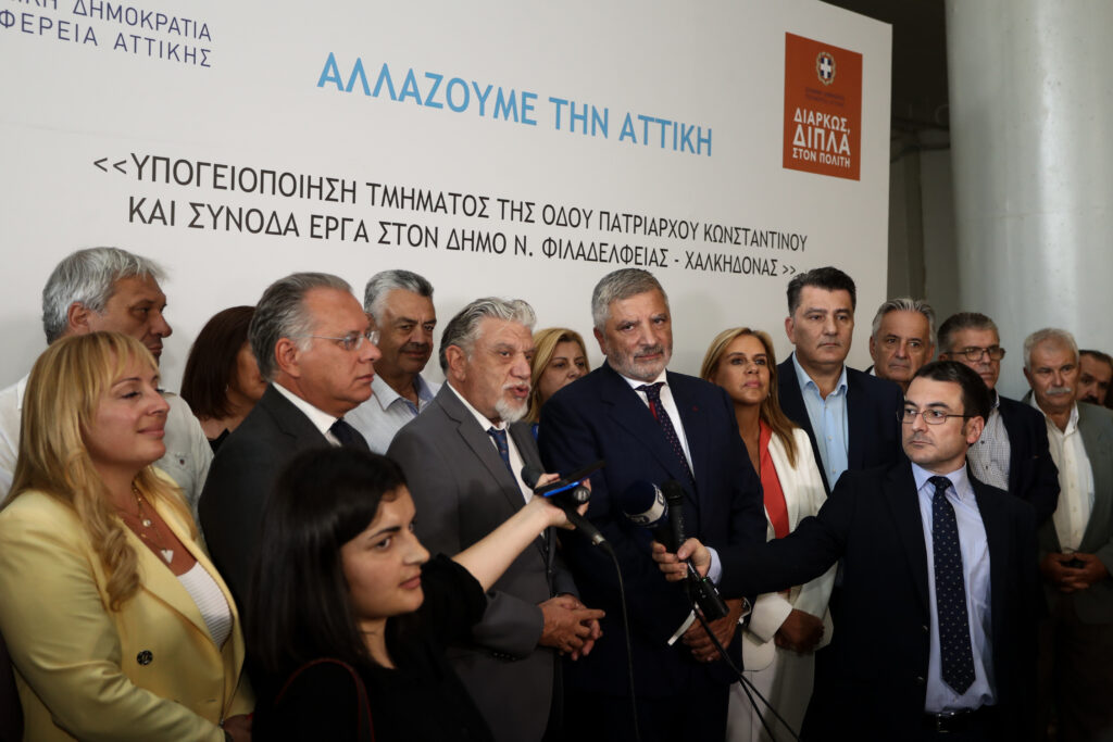 Παρουσία Μελισσανίδη τα εγκαίνια της υπογειοποίησης (ΦΩΤΟρεπορτάζ)