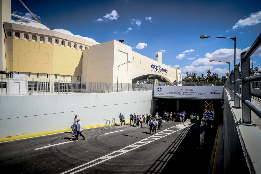 Παρουσία Μελισσανίδη τα εγκαίνια της υπογειοποίησης (ΦΩΤΟρεπορτάζ)