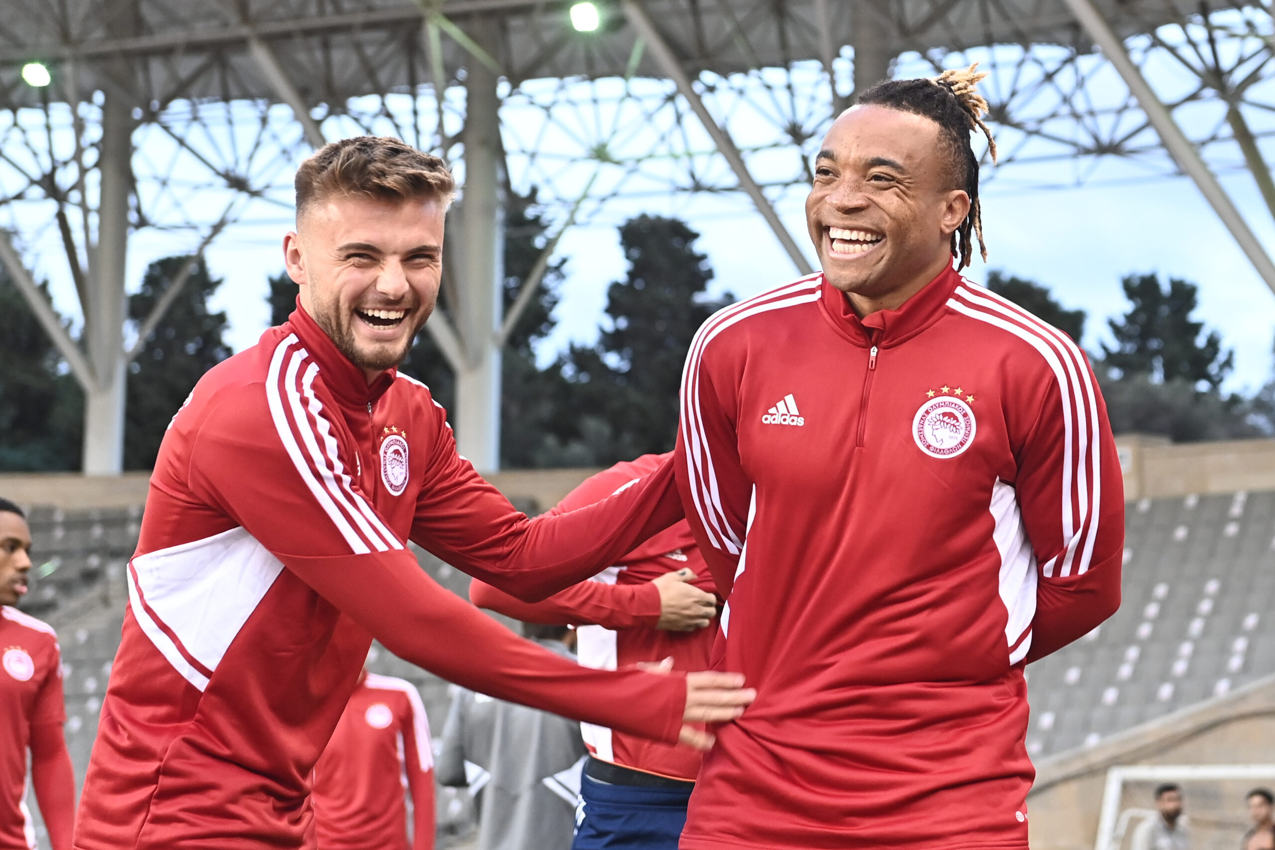 Η προπόνηση του Ολυμπιακού στο Αζερμπαϊτζάν (ΦΩΤΟρεπορτάζ)