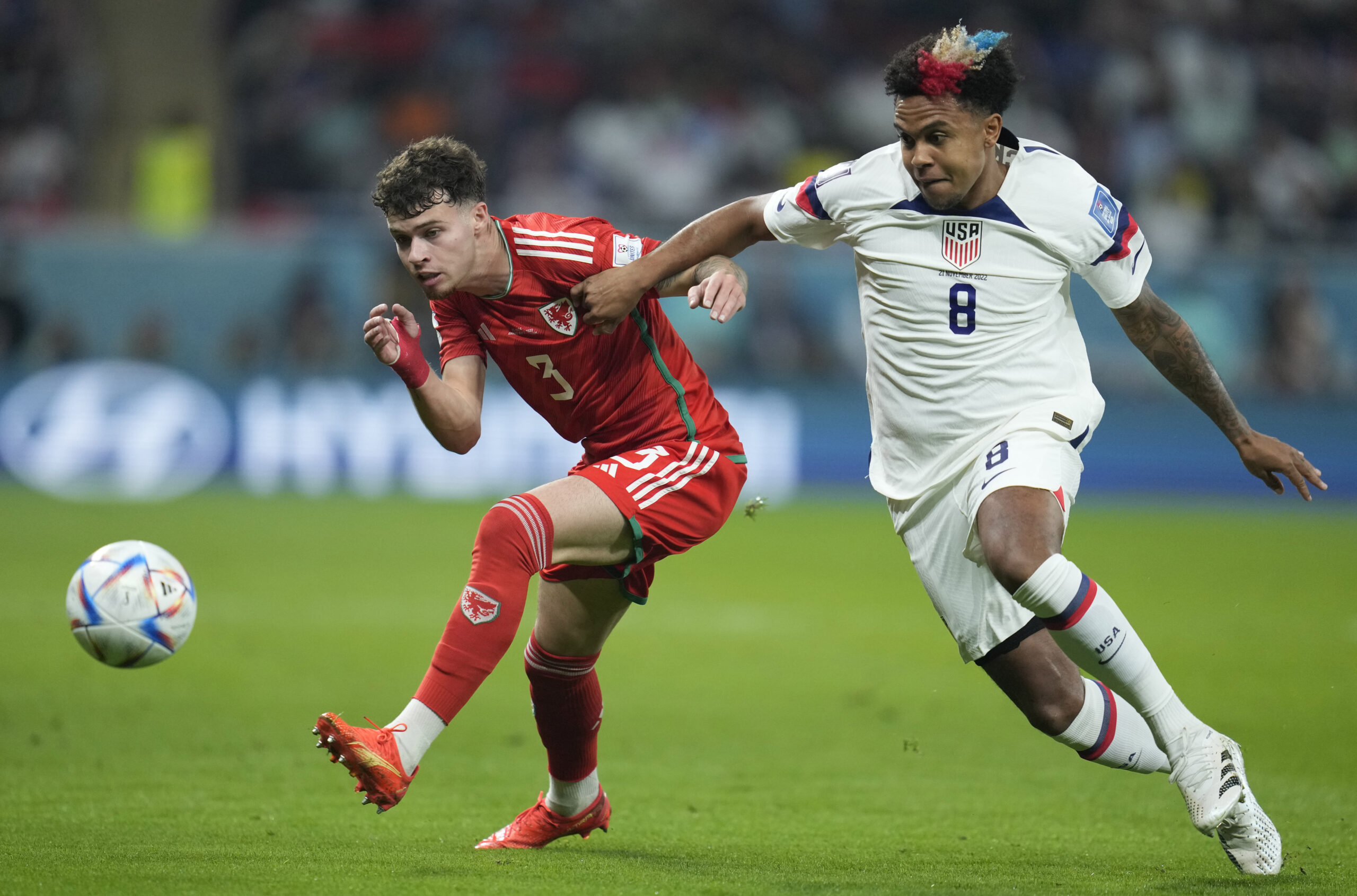 Με μαλλί στα χρώματα των ΗΠΑ ο ΜακΚένι!