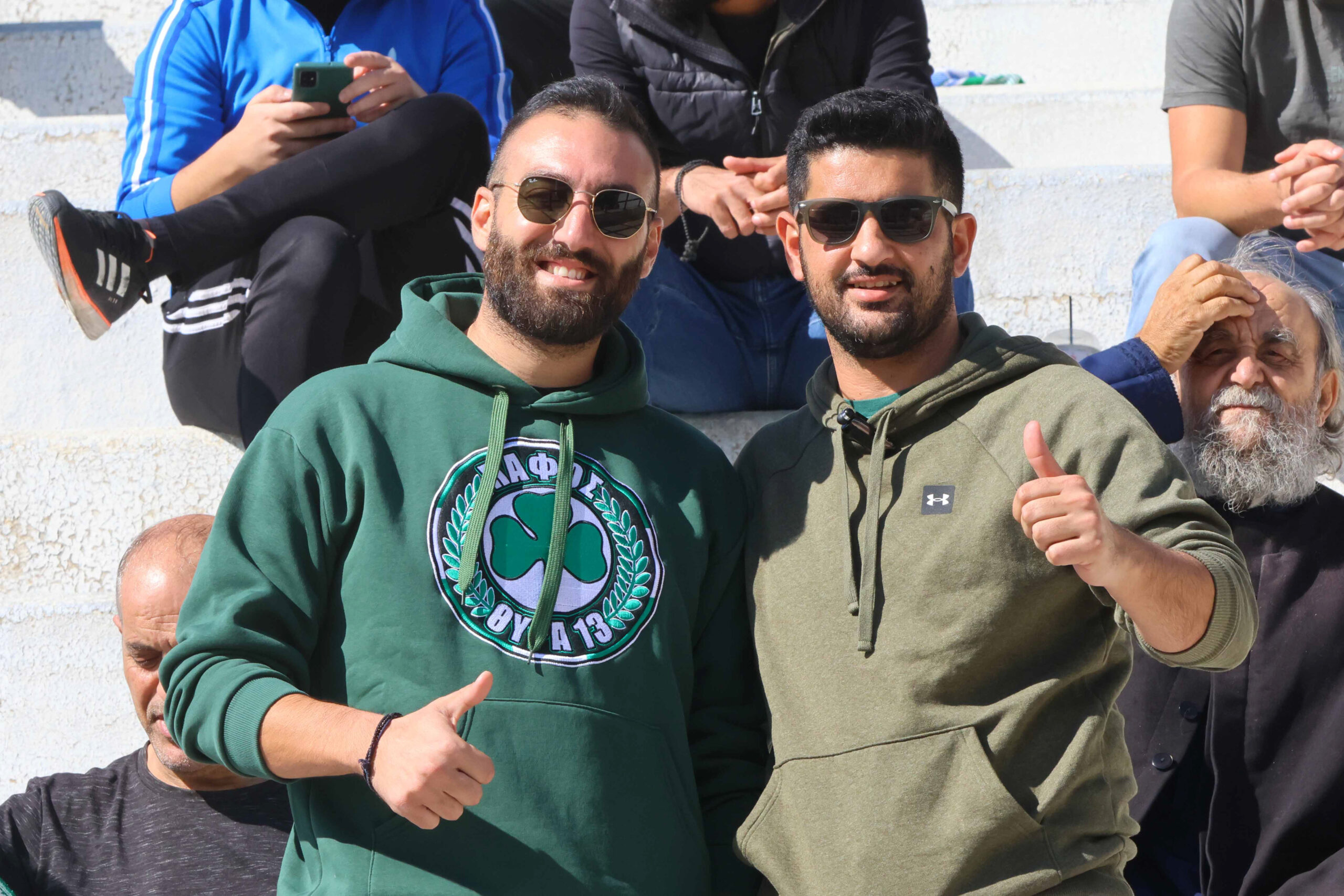 “Ζεστή” ατμόσφαιρα των φίλων του Παναθηναϊκού στην Κύπρο (ΦΩΤΟρεπορτάζ)