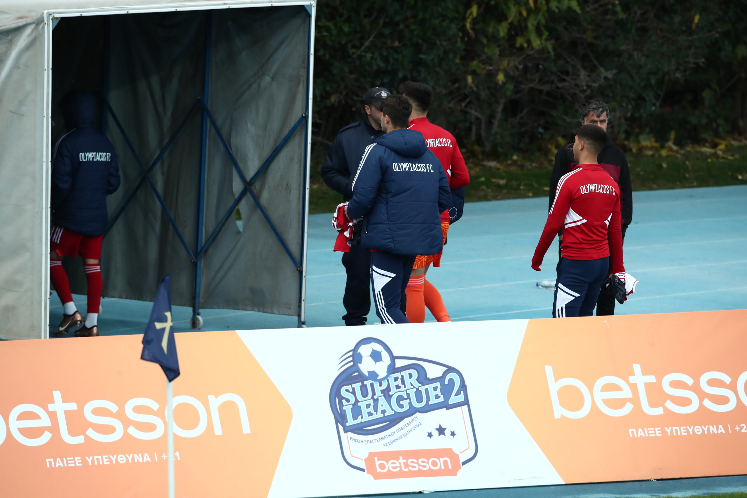 Η αποχώρηση του Ολυμπιακού Β’ (ΦΩΤΟρεπορτάζ)