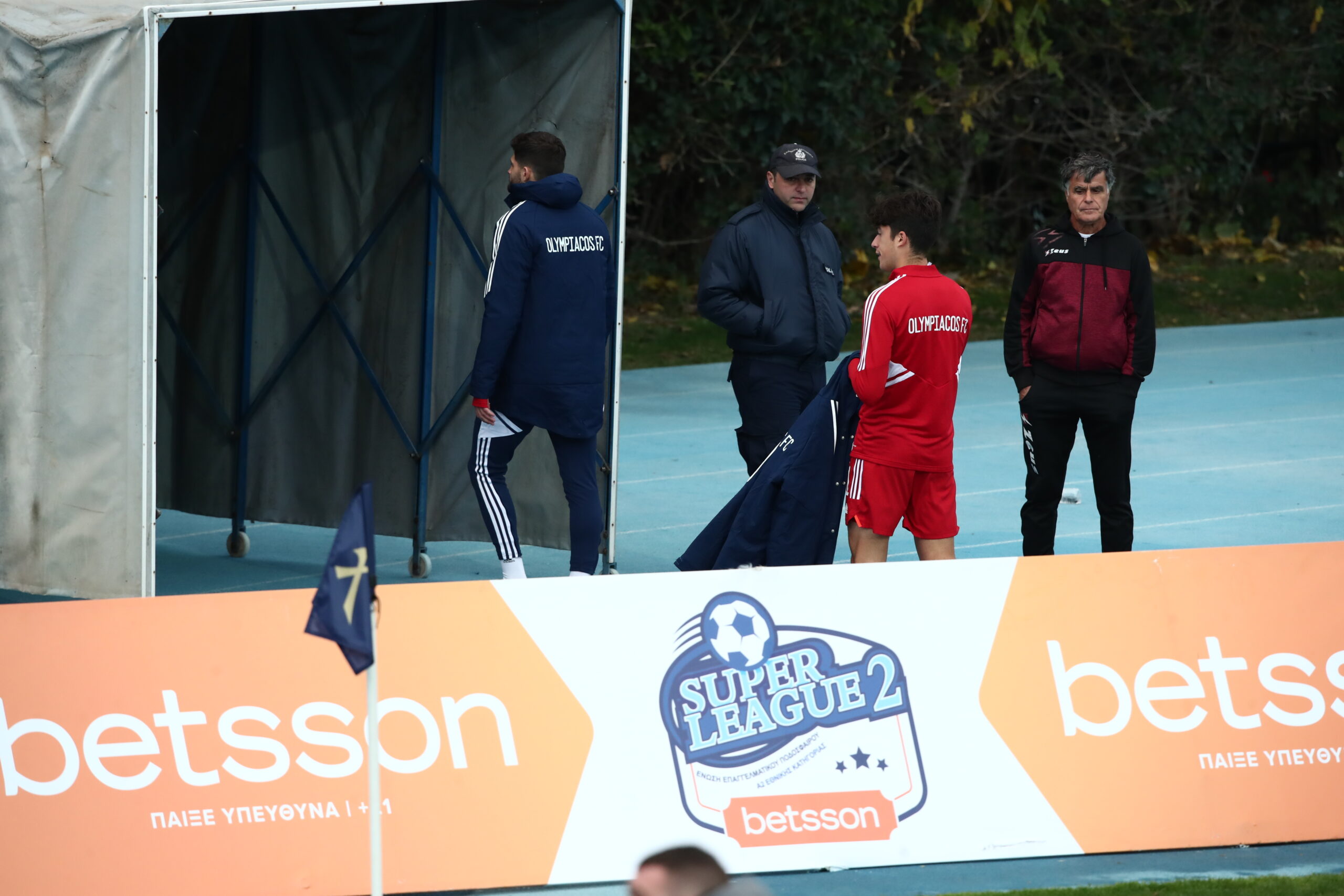 Η αποχώρηση του Ολυμπιακού Β’ (ΦΩΤΟρεπορτάζ)