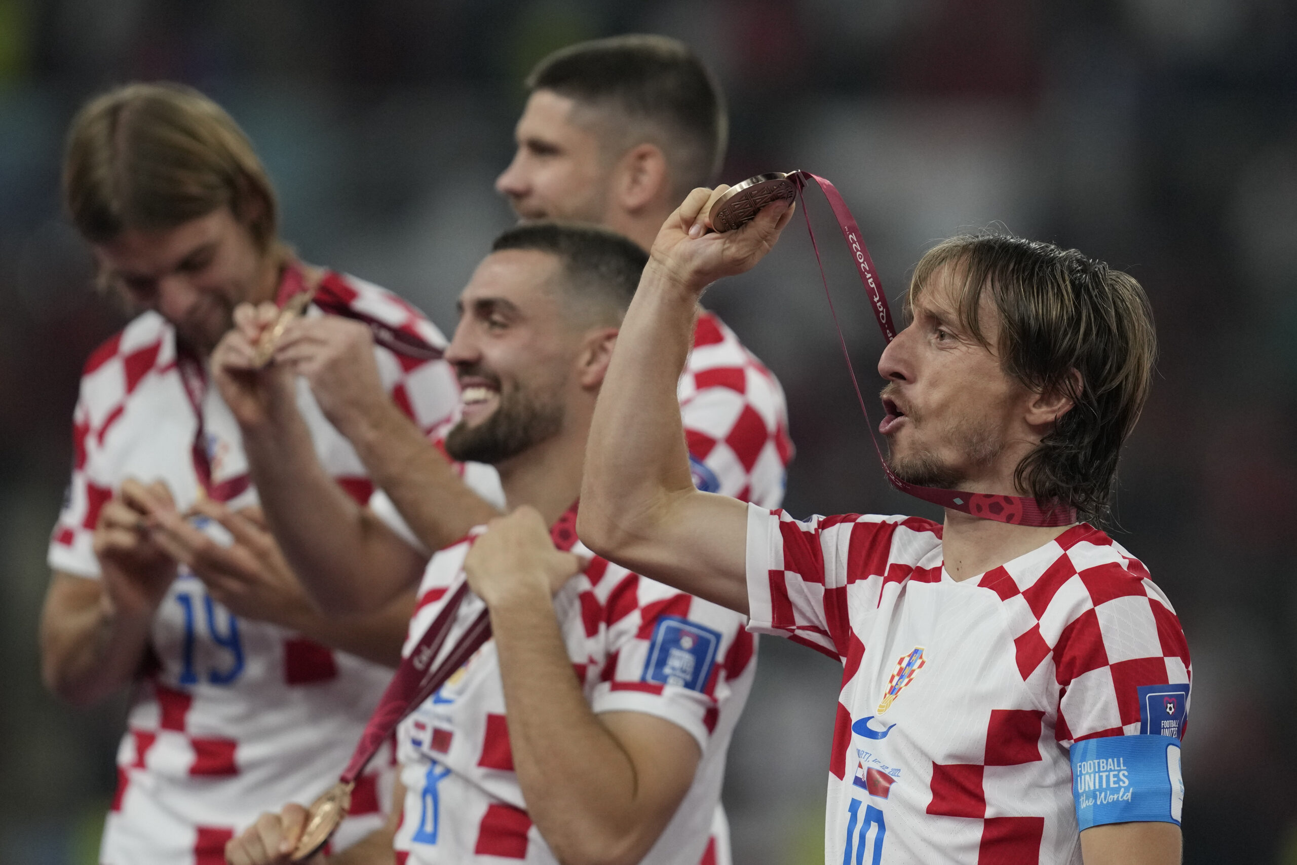 Οι πανηγυρισμοί των Κροατών και η απονομή των μεταλλίων (ΦΩΤΟρεπορτάζ)